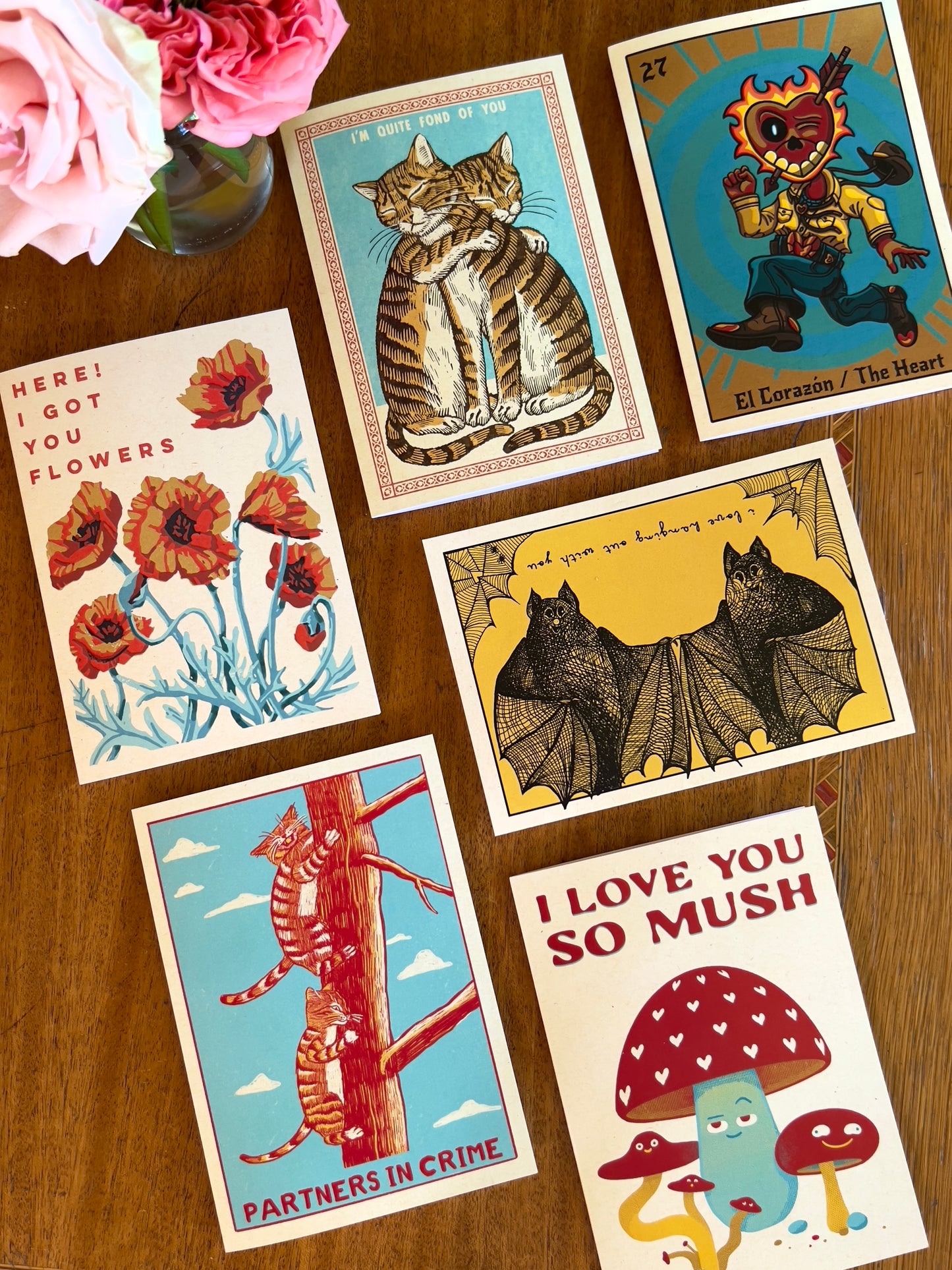 Jesse Jarldane X Ravi Zupa Team Valentines Card Collab