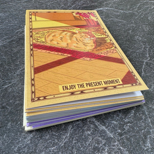 Self Care Cats Greeting Card Set (12) (RESTOCKED!)