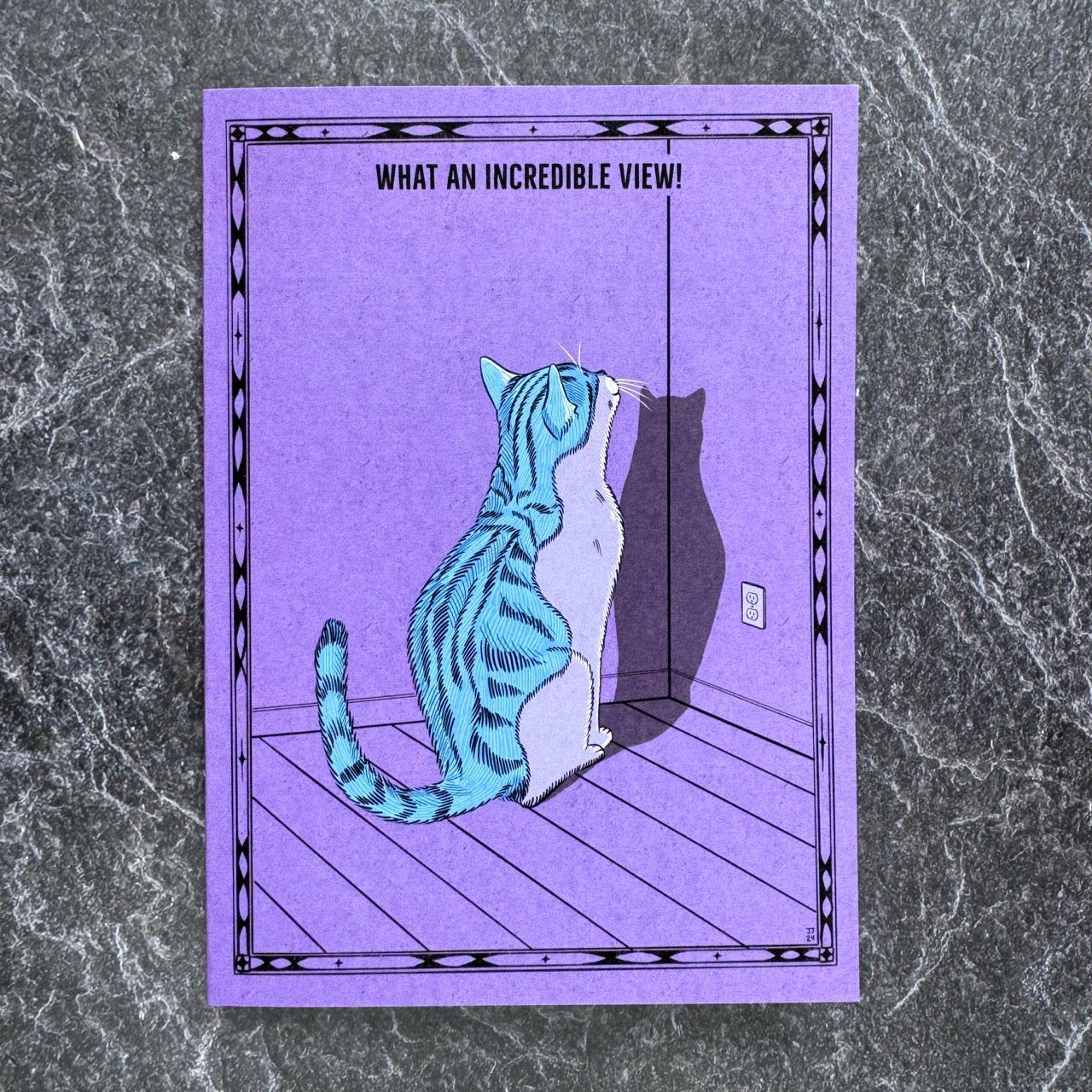 Self Care Cats Greeting Card Set (12)