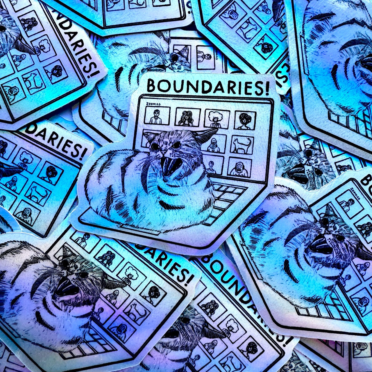 Action Cats Sticker Pack