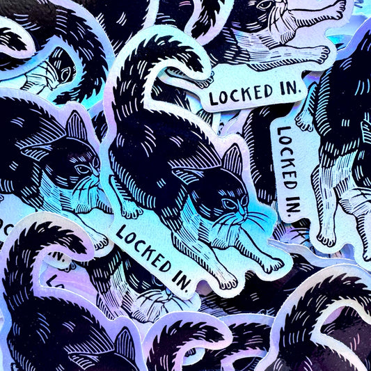 Action Cats Sticker Pack