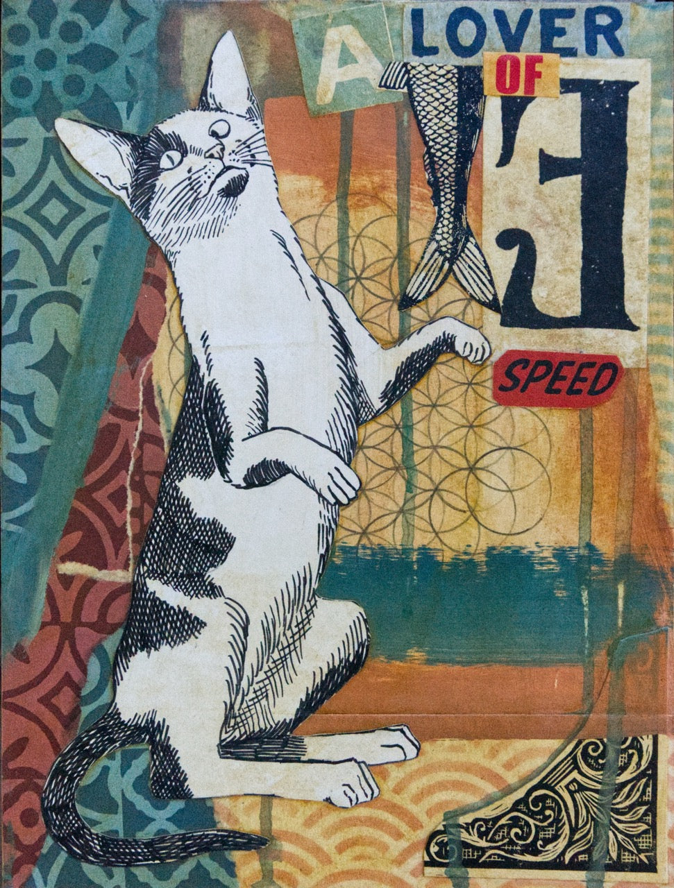 Lover of Speed 9x12 Original