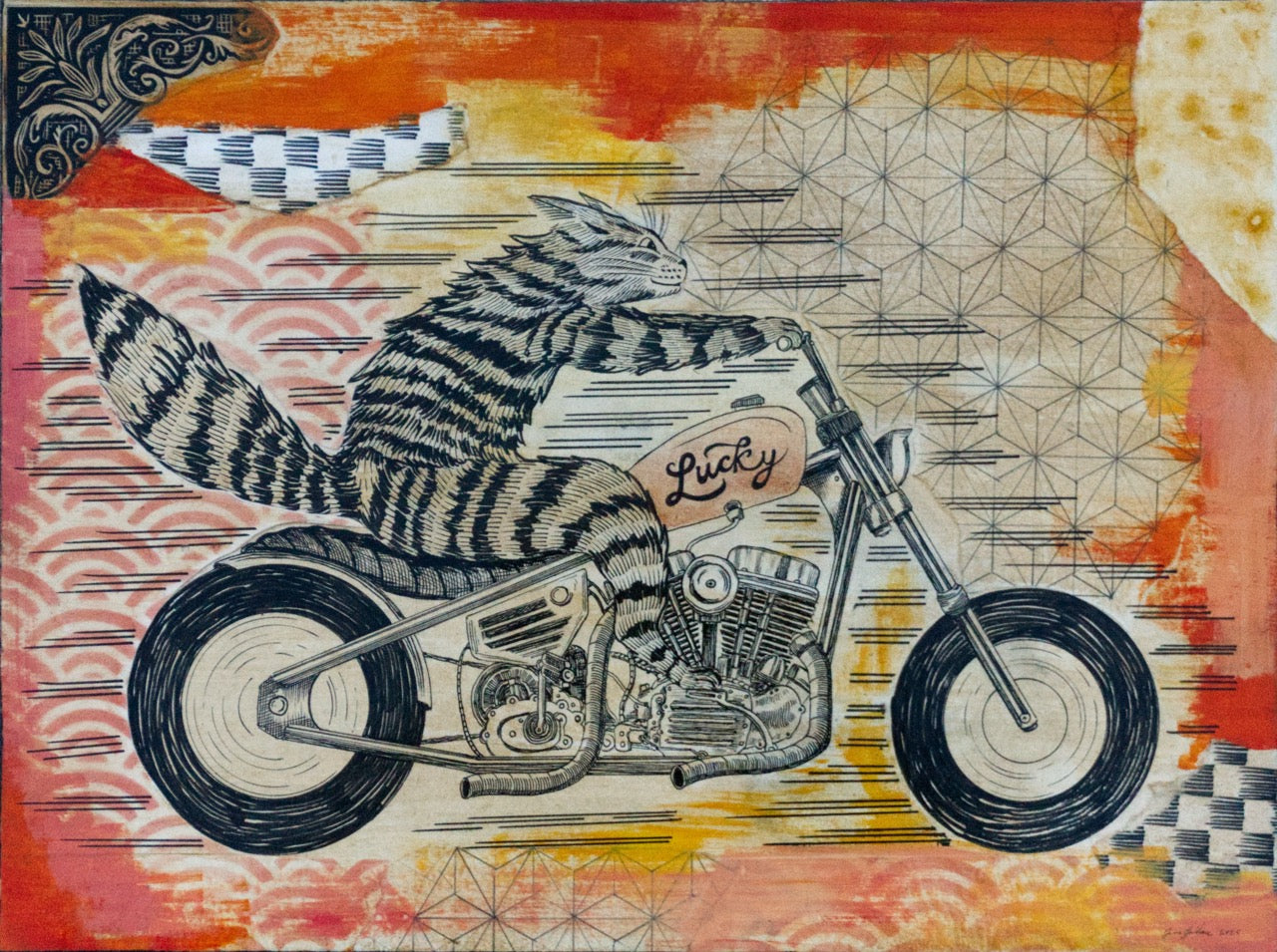 Lucky 12x16 Original