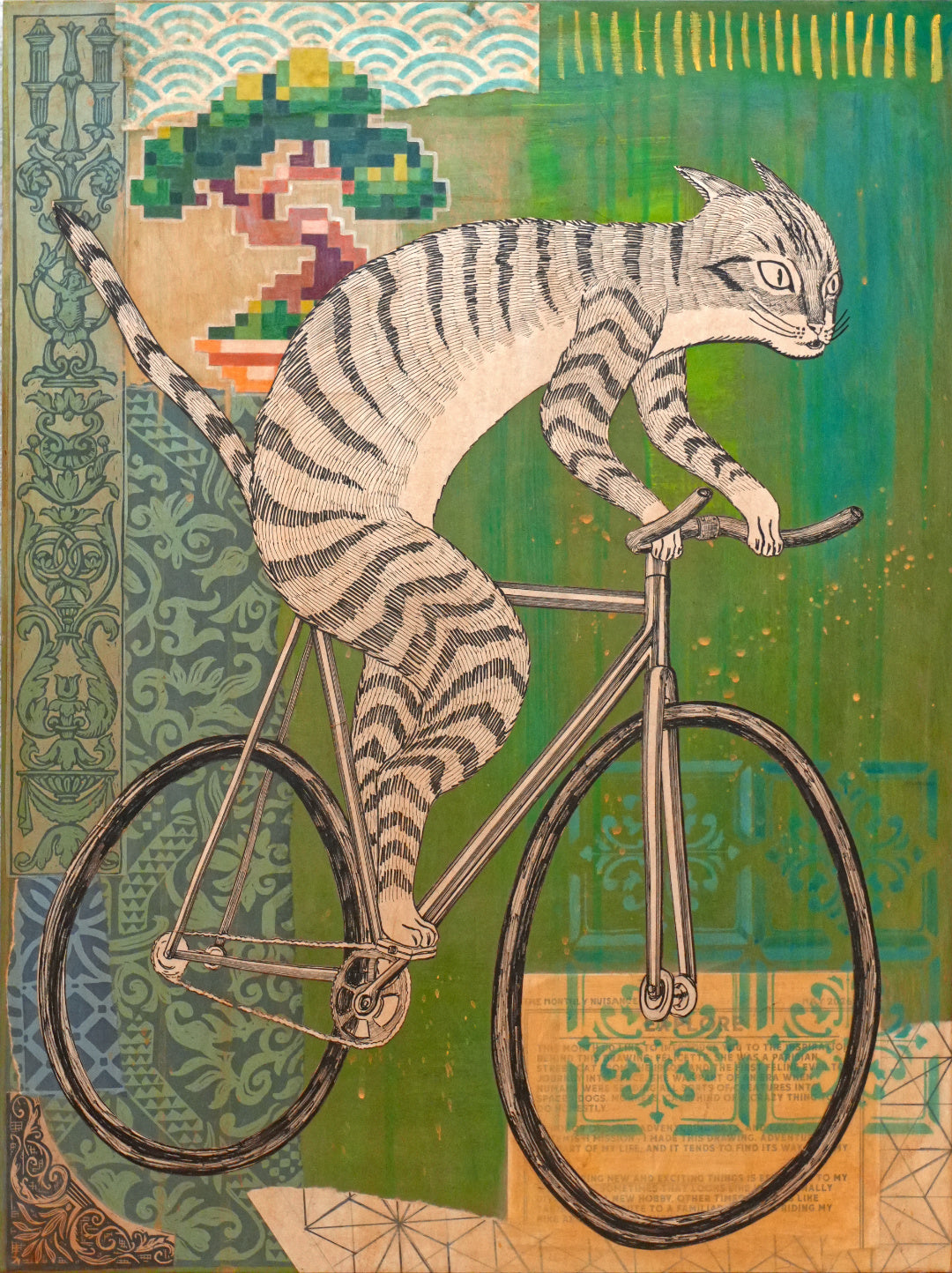 Rider 18x24 Original