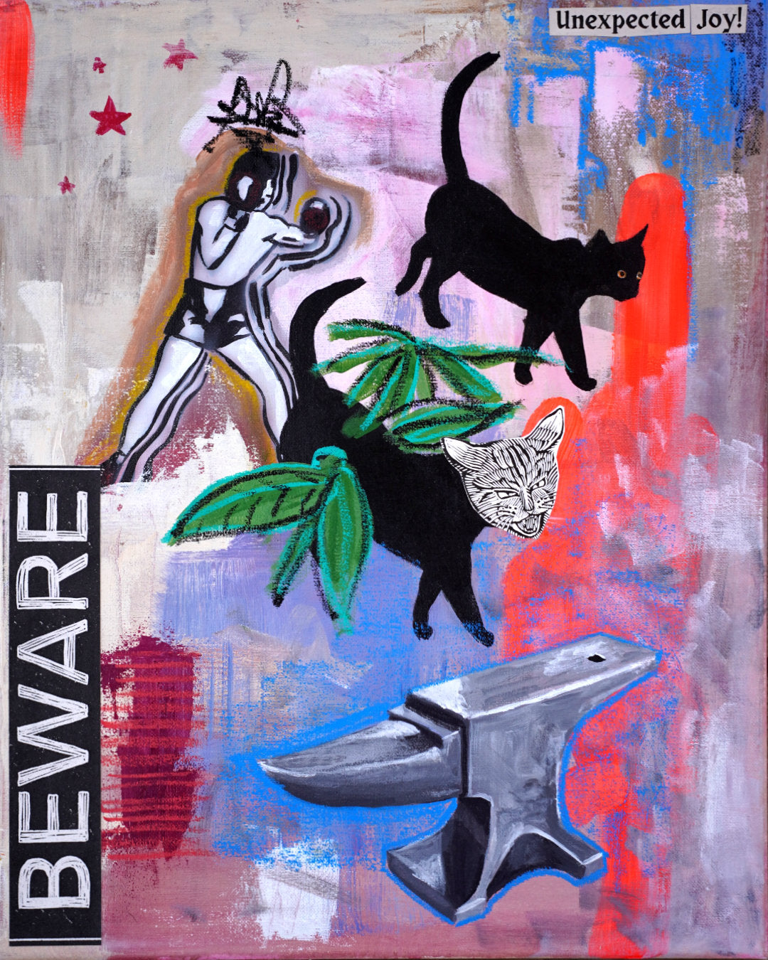 Beware 16x20 Original