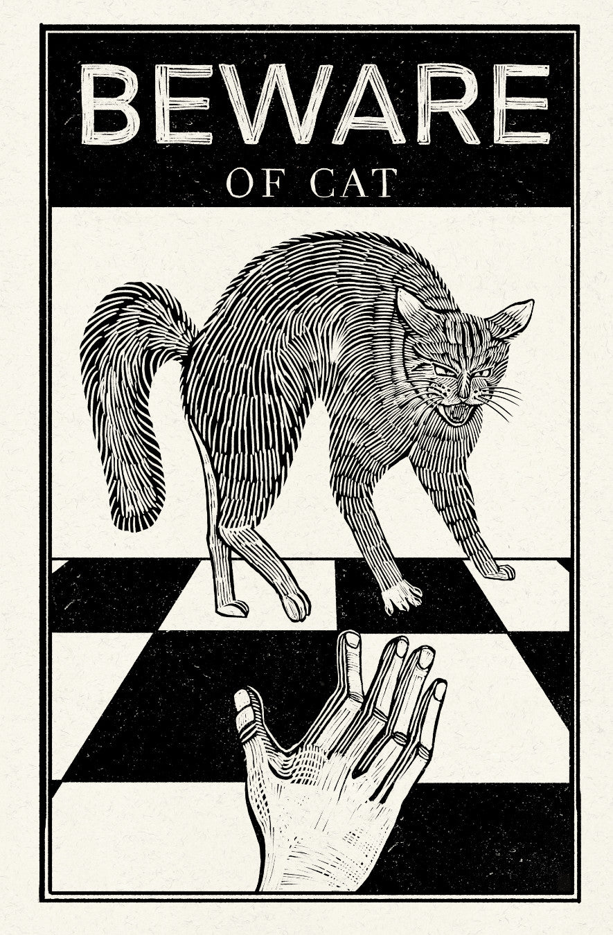 Beware of Cat 11x17
