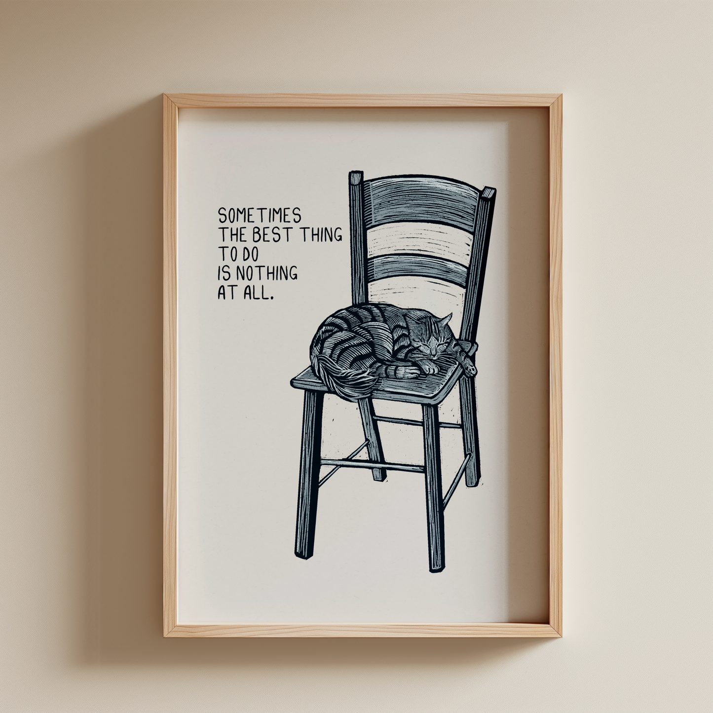 Do Nothing 5x7