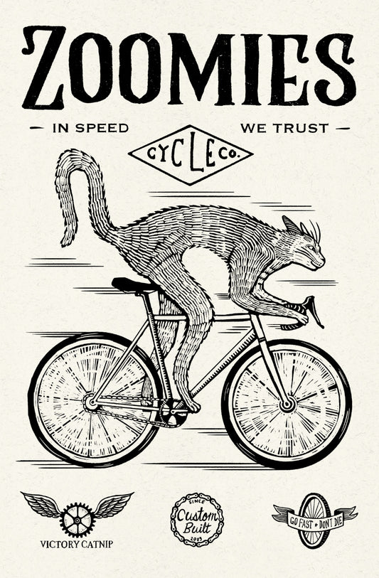 Zoomies 11x17 Print Set