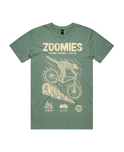 Zoomies Extreme Downhill Shirt - Sage