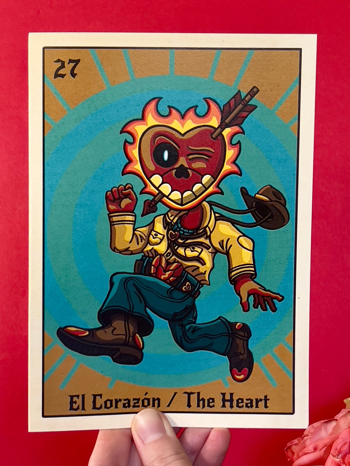 Jesse Jarldane X Ravi Zupa Team Valentines Card Collab