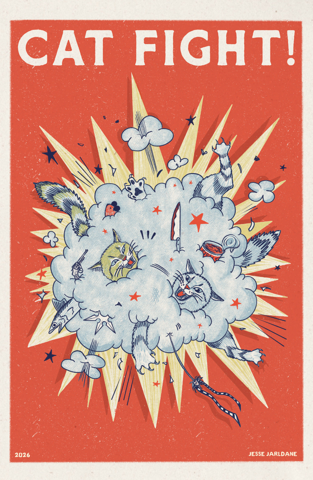 Cat Fight! 11x17