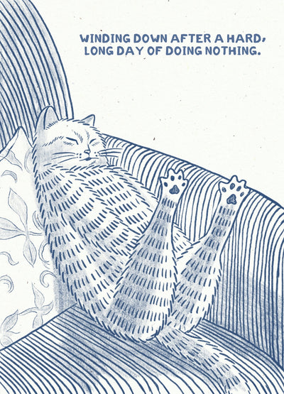 Doing Nothing 5x7