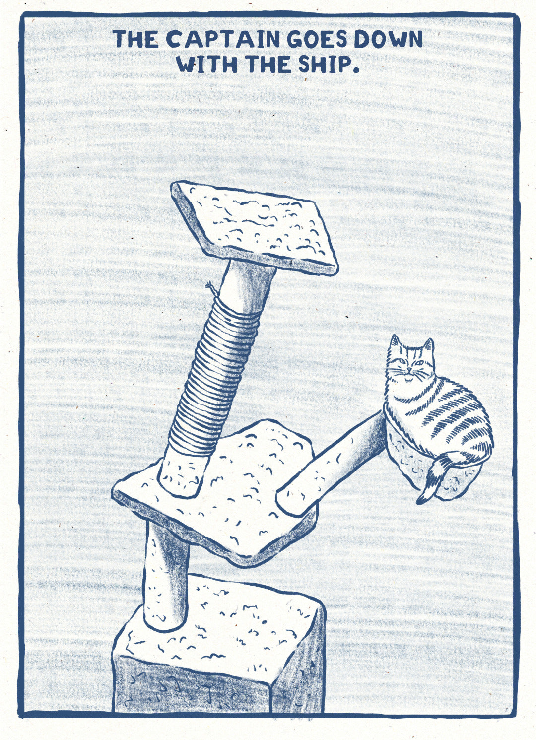 Down With The Ship 5x7