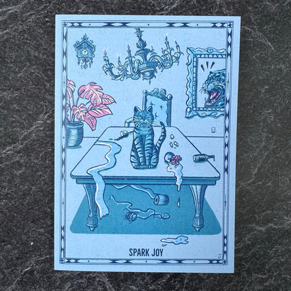 Self Care Cats Greeting Card Set (12) (RESTOCKED!)