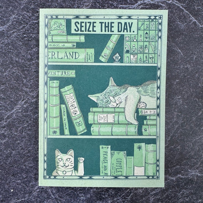 Self Care Cats Greeting Card Set (12) (RESTOCKED!)