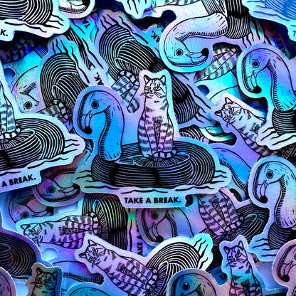 Action Cats Sticker Pack