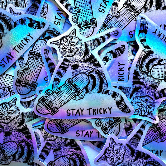 Action Cats Sticker Pack