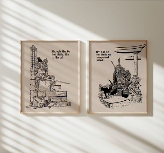 Knights 11x14 Print Set