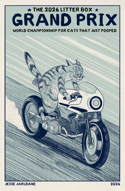 Litter Box Grand Prix 11x17