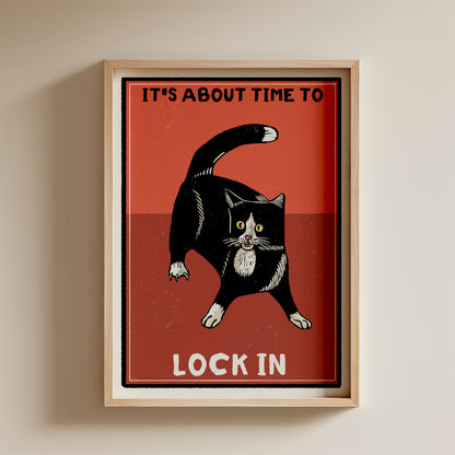 Lock In 5x7