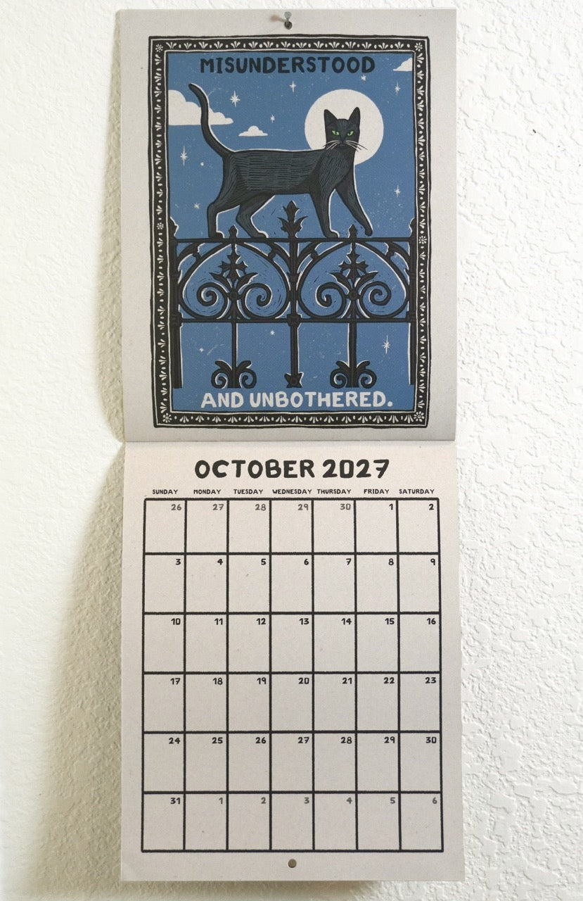 2027 Monthly Nuisance Calendar
