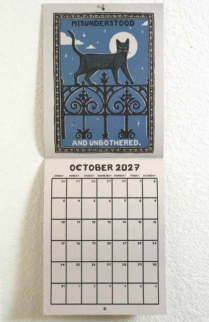 2027 Monthly Nuisance Calendar