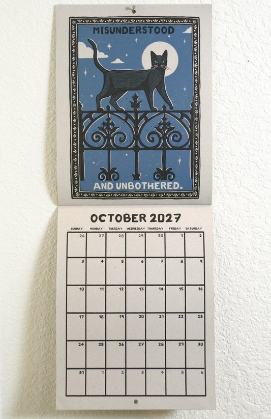 2027 Monthly Nuisance Calendar
