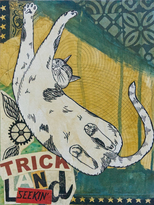 Trick Land 9x12 Original