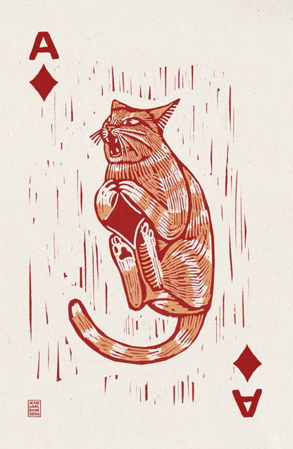 Ace of Diamonds 11x17