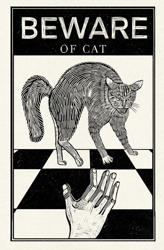 Beware of Cat 11x17