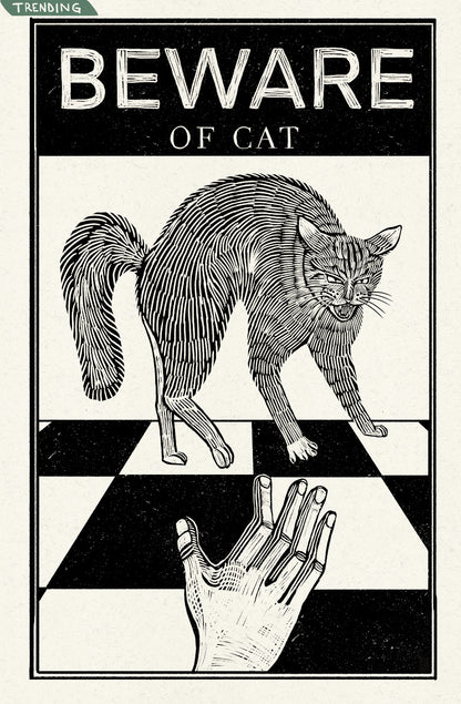 Beware of Cat 11x17