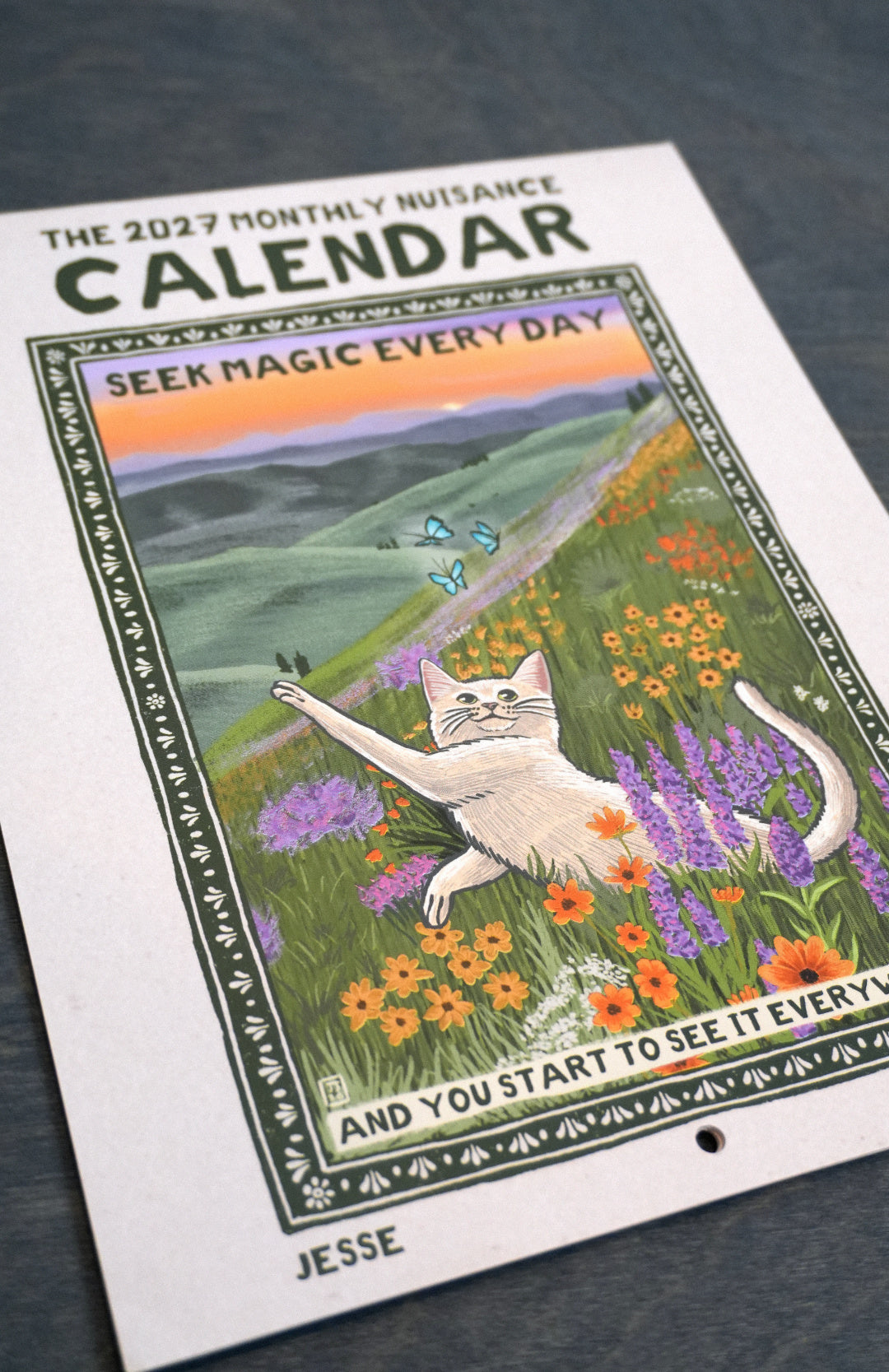 2027 Monthly Nuisance Calendar