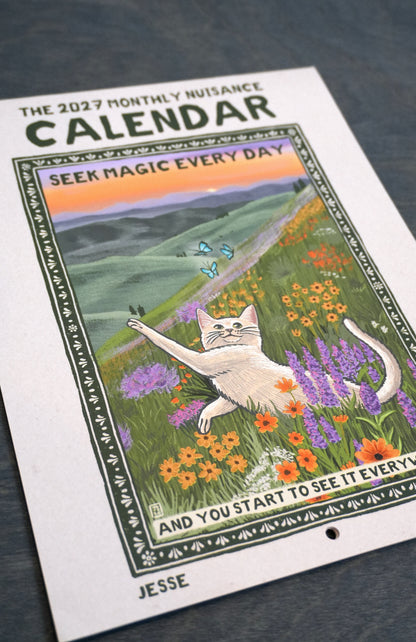 2027 Monthly Nuisance Calendar