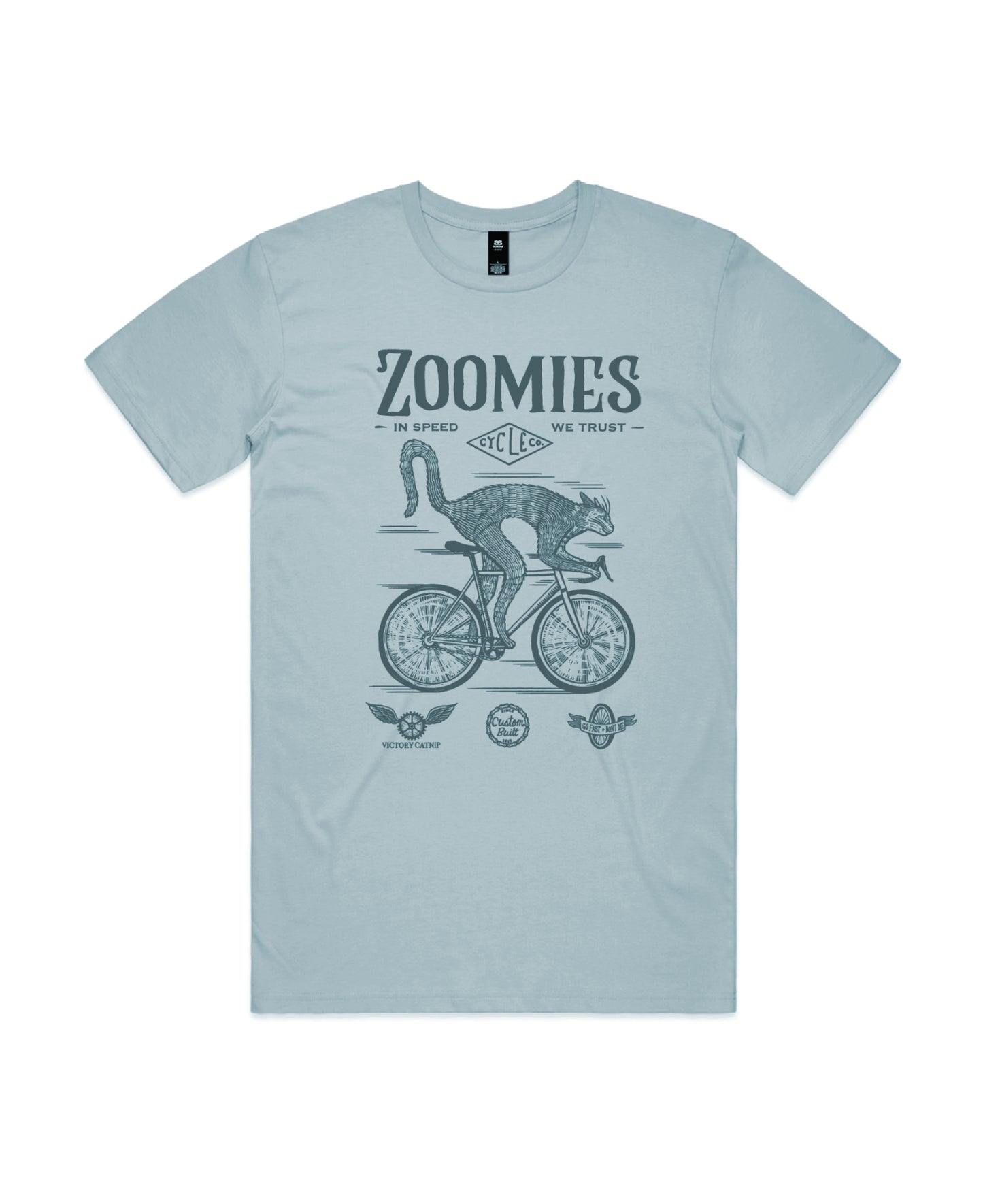 Zoomies Cycle Co Shirt - Blue