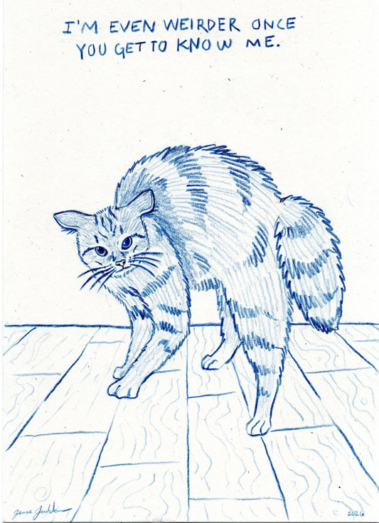 Even Weirder 5x7 Original