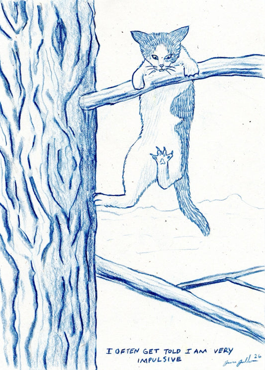 Very Impulsive 5x7 Original