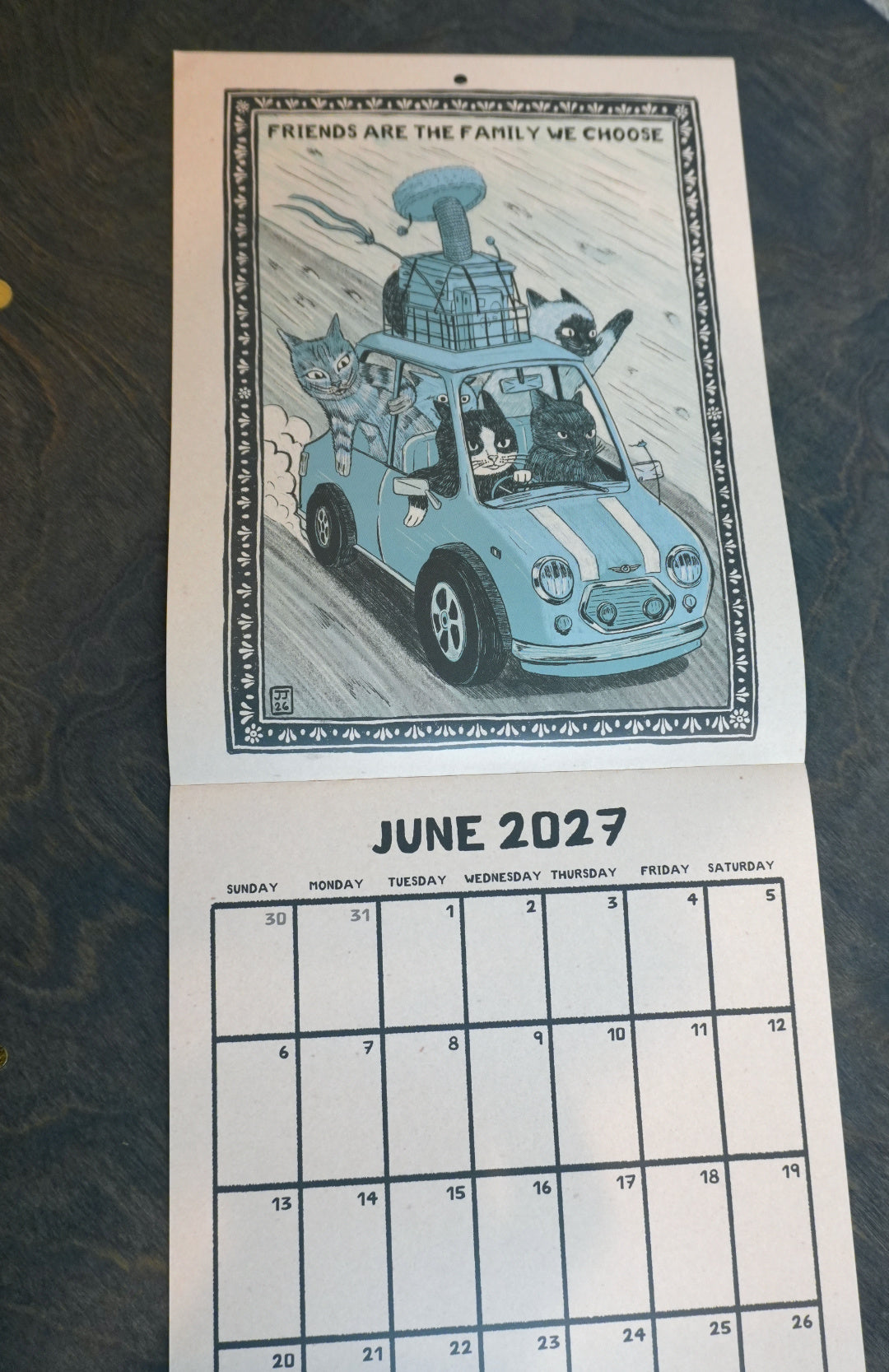2027 Monthly Nuisance Calendar