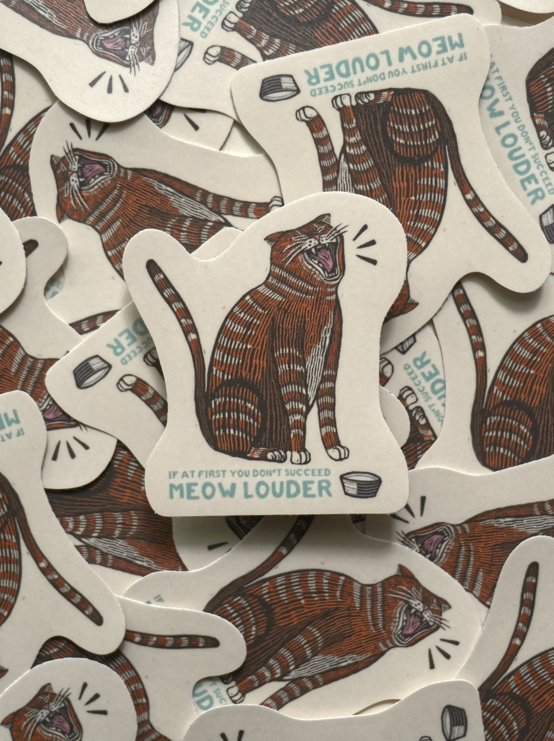 Moody Cats Sticker Pack