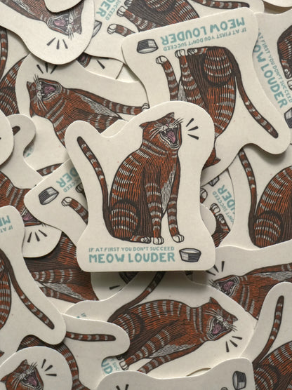 Moody Cats Sticker Pack