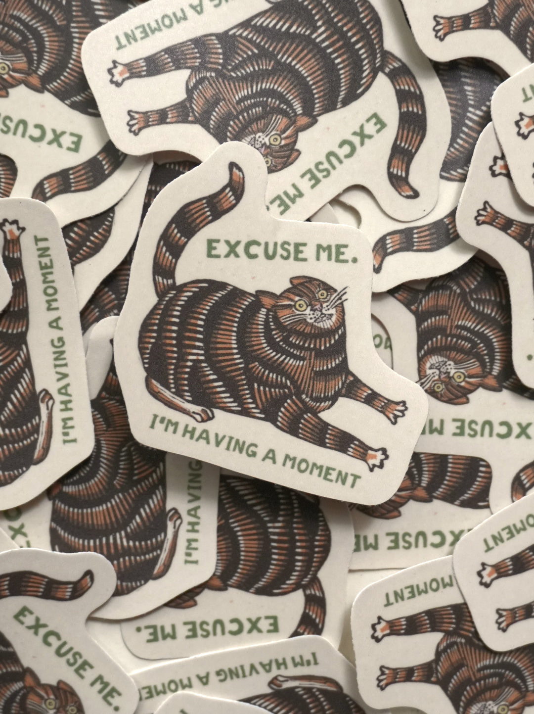 Moody Cats Sticker Pack