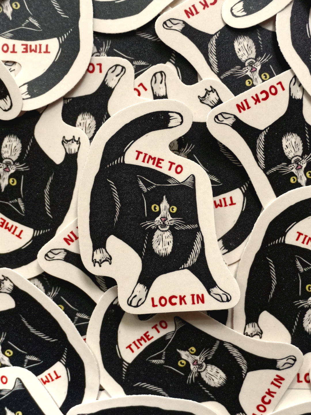 Moody Cats Sticker Pack