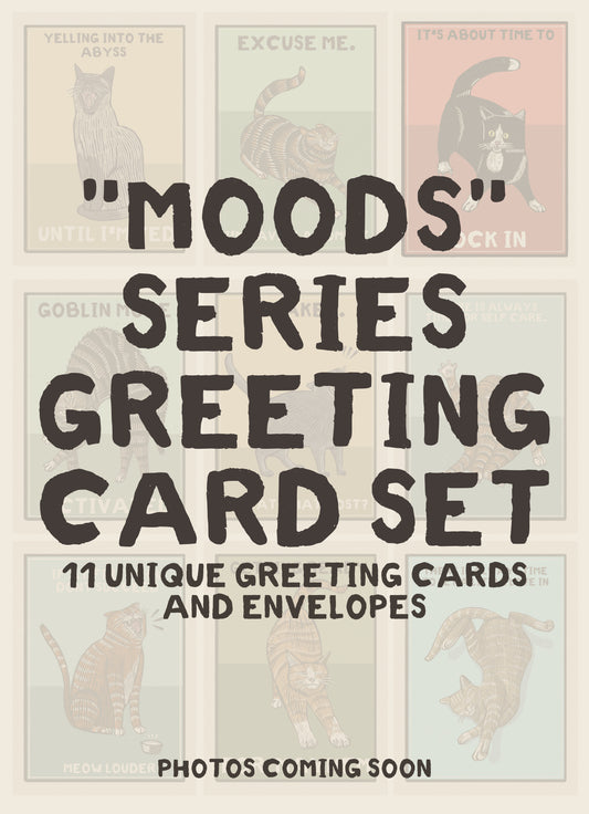 Moods Series Greeting Card Set (11) *PRE-ORDER*